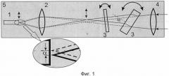 Широкодиапазонный нанопозиционер сфокусированного электромагнитного излучения (патент 2585928)
