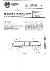 Транспортное средство для перевозки жидких удобрений (патент 1158410)