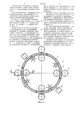 Роторный пресс для брикетирования сыпучих материалов (патент 1181879)