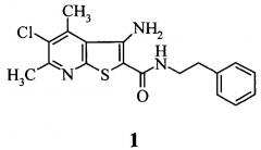 N-[2'-(фенил)этил]амид 3-амино(4,6-диметил-5-хлортиено[2,3-b]пиридин)-2-карбоновой кислоты в качестве регулятора роста озимой пшеницы и сои (патент 2644763)