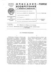 Свайный фундамент (патент 730932)