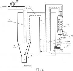 Дезинтеграционно-конвективно-кондуктивный сушильный агрегат - устройство получения порошков из различных видов сельскохозяйственного сырья и дикоросов (патент 2637528)