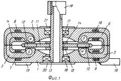 Способ и устройство взаимной компенсации тормозящих сил в электрическом генераторе с постоянными магнитами (патент 2394336)