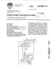 Устройство для управления механизмом передвижения тележки с гибкой подвеской груза (патент 1669851)