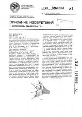 Трал для лова рыбы (патент 1261603)