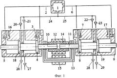 Способ управления температурой поршневых групп и цилиндров свободнопоршневого с внешней камерой сгорания энергомодуля с приводом насоса системы охлаждения выхлопными газами (патент 2619511)