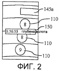 Интегрированное отображение положения ведущего переводника и ориентации торца долота (патент 2439315)