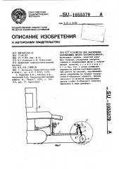 Устройство для закрепления заделывающих дисков картофелесажалок (патент 1055379)