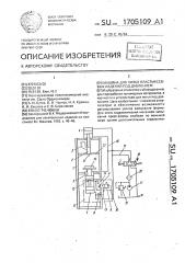 Машина для литья пластмассовых изделий под давлением (патент 1705109)