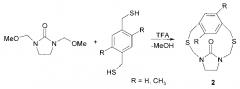 Способ получения 6-галогенфенил-2,4,8-тритиа-6-аза-1,3(1,4)-дибензоциклооктафанов (патент 2605430)