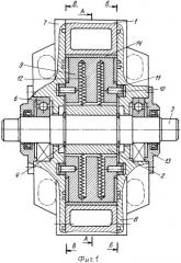 Роторно-поршневой двигатель внутреннего сгорания (патент 2358125)