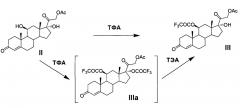 Способ получения 6-метиленгидрокортизона или его эфиров из 21-ацетата гидрокортизона (патент 2664101)