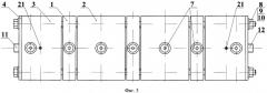 Электробаромембранный аппарат плоскокамерного типа (патент 2447930)