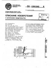 Способ изготовления волокон из термопластичного материала (патент 1201243)