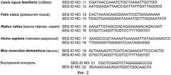 Набор олигонуклеотидных праймеров для идентификации днк животных в кормах и мясных продуктах (патент 2560579)