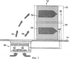 Охлаждающая система для помещения с оборудованием обработки электронных данных (патент 2394403)