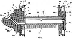 Скребок трубопровода, распределяющий вещества, замедляющие химические реакции (патент 2282783)