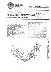 Машина для укладки гибкого герметика в свежеуложенное бетонное покрытие (патент 1479565)
