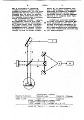 Интерференционное устройство для измерения перемещений (патент 1073567)