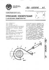 Устройство для поворота рабочего органа (патент 1373747)