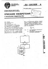 Магнитоэлектрический прибор (патент 1041939)