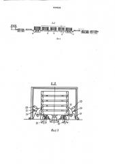 Конвейерная линия для изготовления железобетонных изделий (патент 1664566)