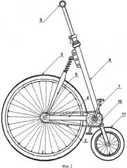 Велосипед-педальник (патент 2513178)