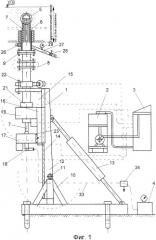 Способ сооружения восстающей скважины для вскрытия одного или более напорных рыхлых водоносных горизонтов и устройство для его осуществления (патент 2401377)
