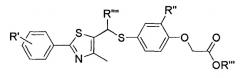 Арильные соединения в качестве лигандов ppar и их применение (патент 2444514)