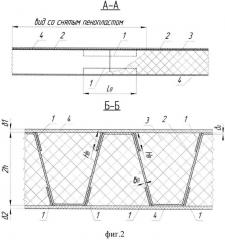Способ изготовления секций трехслойной конструкции из полимерных композиционных материалов (патент 2653459)
