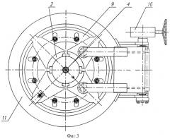 Устройство привода элементов стопорения крышки быстродействующего затвора (патент 2362075)