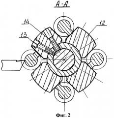 Устройство для вихревого нарезания винтовых канавок (патент 2267383)