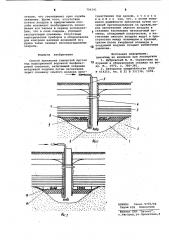 Способ крепления глинистой кровлинад водоприемной воронкой бесфильтро-вой скважины (патент 796391)