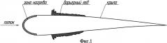 Способ борьбы с обледенением крыльев летательных аппаратов (патент 2504502)