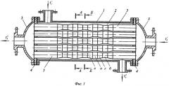 Кожухотрубный теплообменник (патент 2489664)