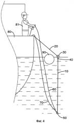 Улавливающая сеть для извлечения трупов из воды (патент 2486099)