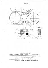 Устройство для транспортированиямагнитной проволоки (патент 830555)