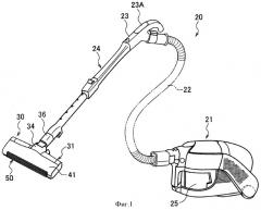 Вращающееся очищающее тело и пылесос (патент 2346642)