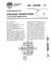 Многоканальная система защиты агрегата (патент 1257246)