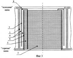 Способ охлаждения каркаса вращающегося дискового теплообменника и устройство для его осуществления (патент 2296930)
