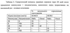 Синергическая гербицидная композиция, содержащая пеноксулам и пендиметалин (патент 2597405)