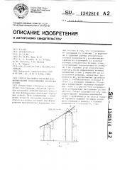 Способ настройки постелей для формирования криволинейных корпусных секций (патент 1342814)