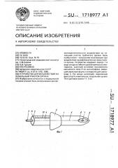 Устройство для воздействия на локальный участок органа (патент 1718977)