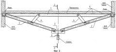 Противоаварийная стальная балочная конструкция (патент 2556761)