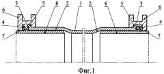 Устройство для соединения напорных полимерных труб (патент 2308635)