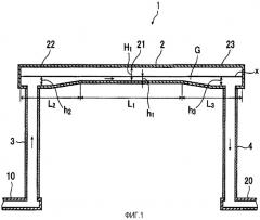 Устройство для вакуумного дегазирования, устройство для изготовления стеклянных изделий, и способ изготовления стеклянных изделий (патент 2491235)