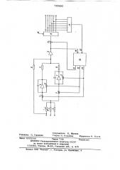 Одноканальное устройство для асинхронного управления многофазным вентильным преобразователем (патент 750695)