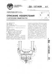 Доильный аппарат (патент 1371639)