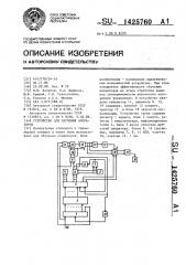 Устройство для обучения операторов (патент 1425760)