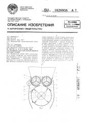 Машина для обескрыливания лесных семян (патент 1628958)